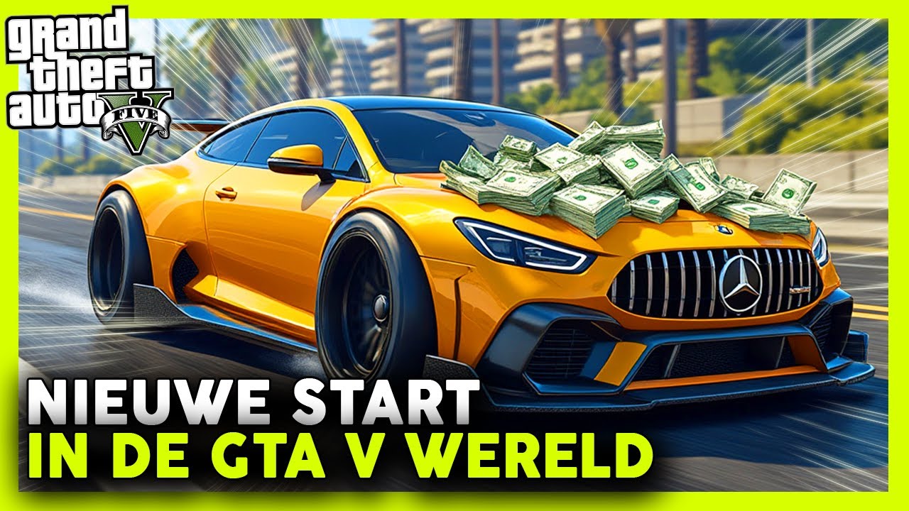 Ik Start als Level 1 in GTA 5! *NIEUW ACCOUNT* (GTA V Online #1)