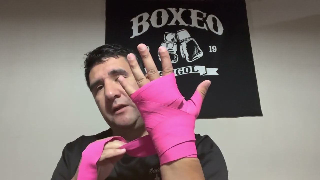 Tutorial de vendaje para entrenar Boxeo