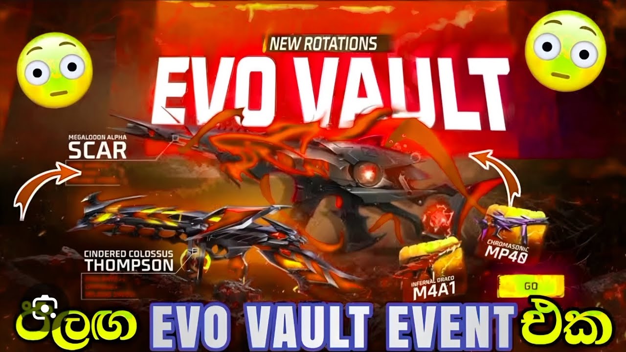 New Evo Vault Event Spin Trick🤫| Evo Scar Return Event Spin 🥳 | Free Fire New Event Spin😎