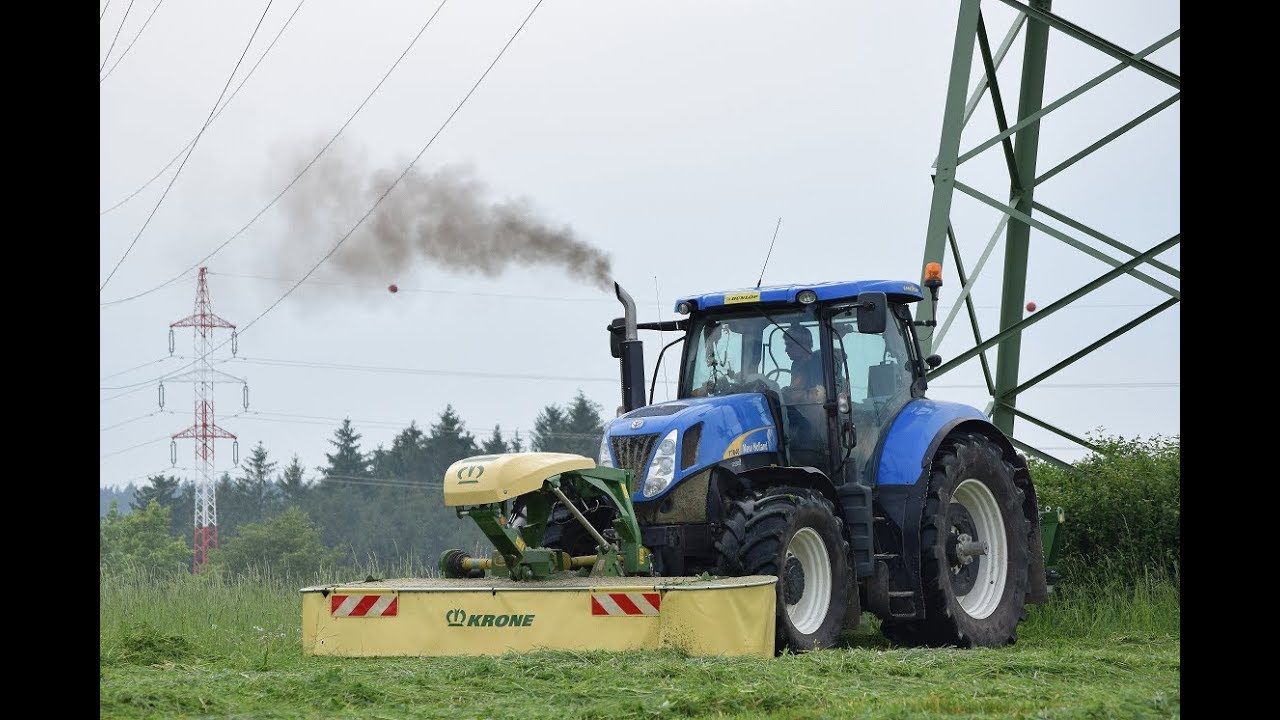 Senáž Hrachu 2018 | ZEA Rychnovsko | New Holland T7040, Claas Arion 630, Tatra Phoenix 8x6, 5x Krone