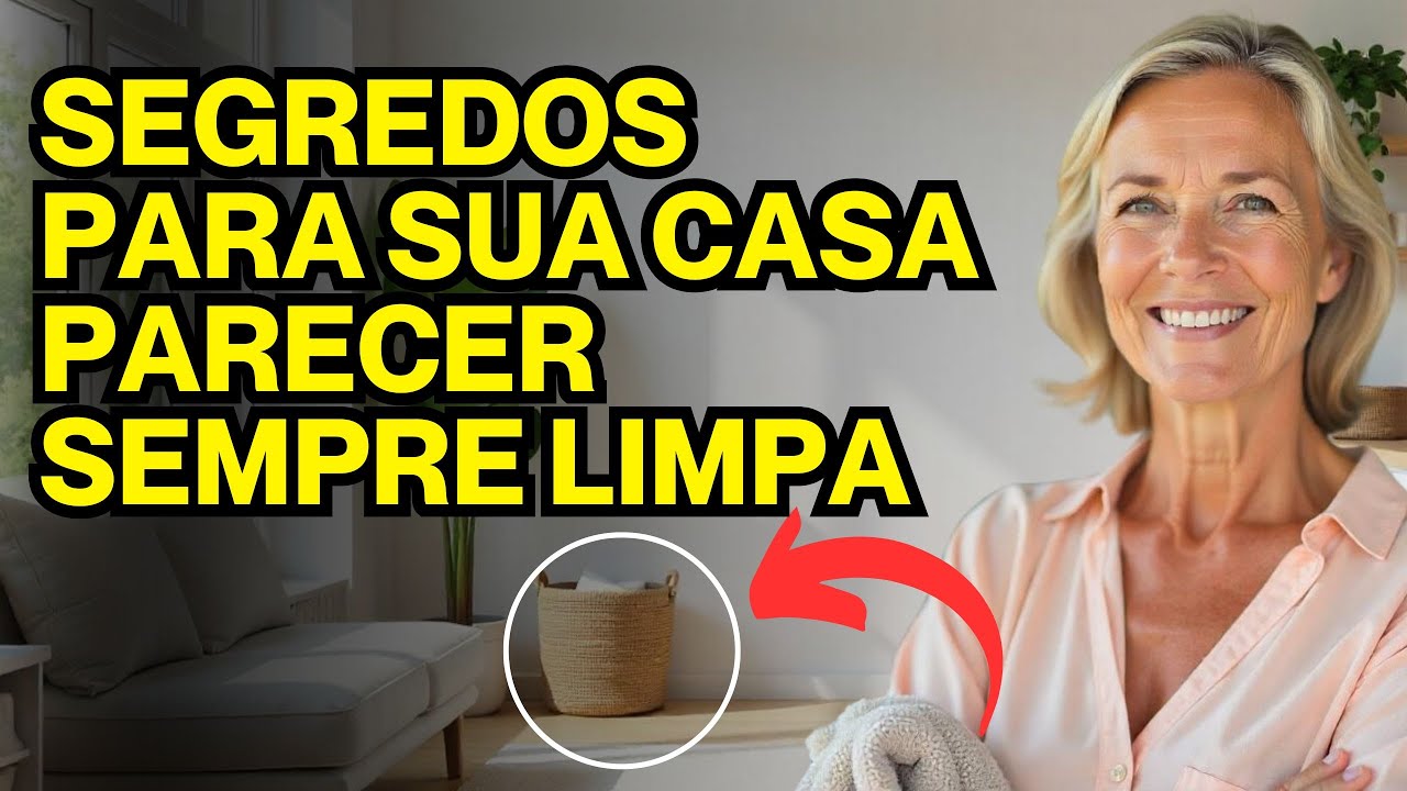 SEGREDOS PARA SUA CASA PARECER SEMPRE LIMPA