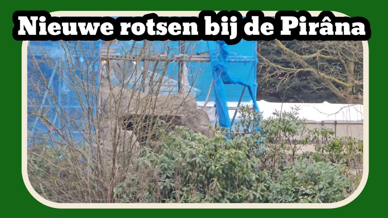 Nieuwe rotsen en stucwerk bij de Pirâna [Efteling 2024]