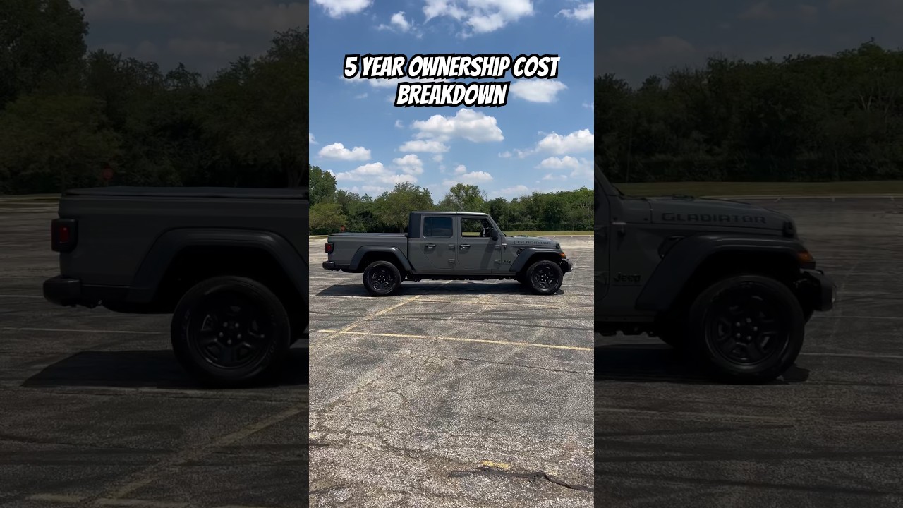 Here&rsquo;s the True Cost of 5 Years Owning the 2023 Jeep Gladiator Sport