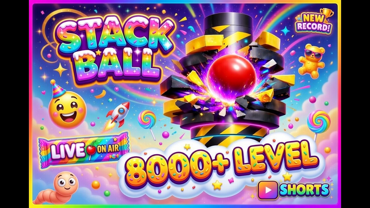 🔴Stack Ball LIVE: 99% FAIL This Level! 😱🔥(Day 19 Ep.3)