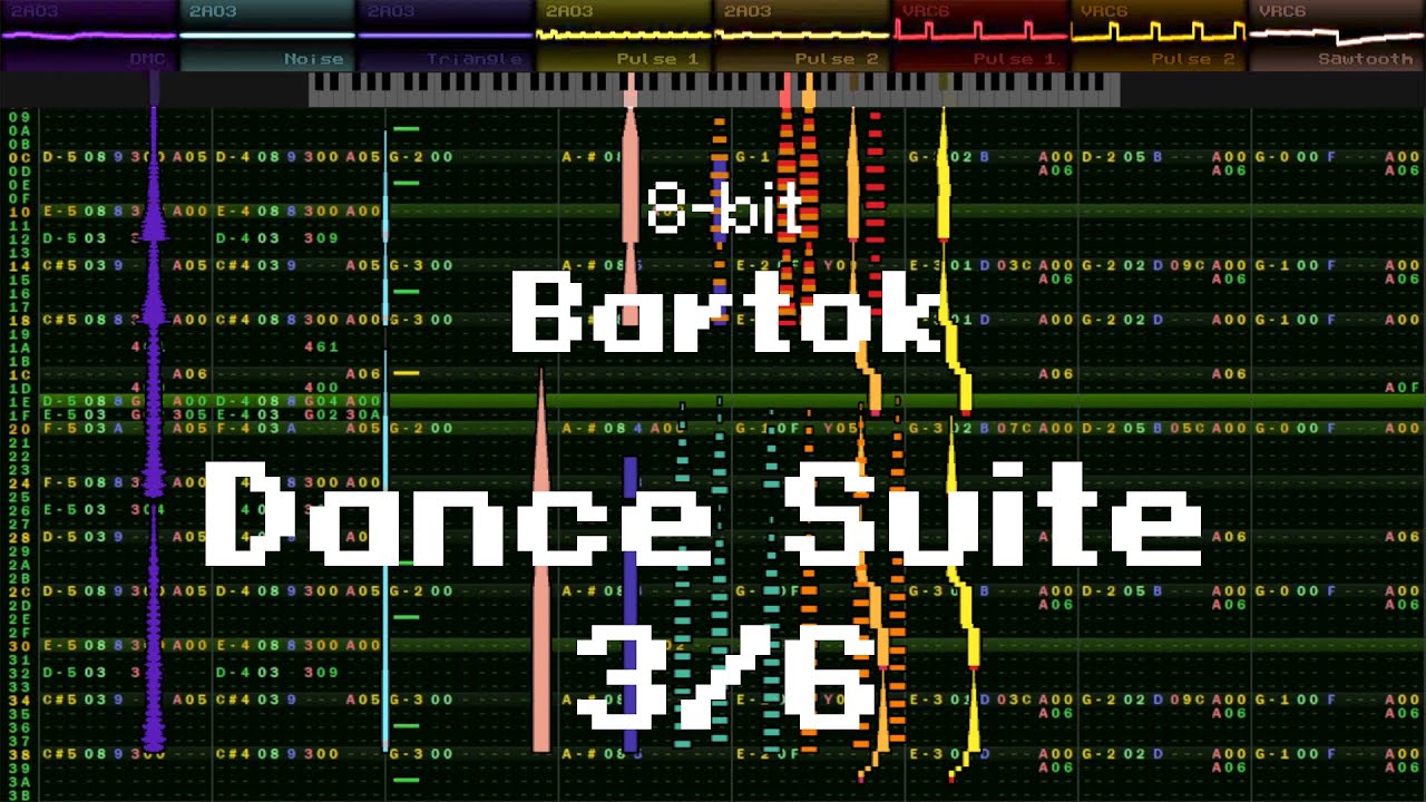 8-bit Bartok: Dance Suite (3/6)