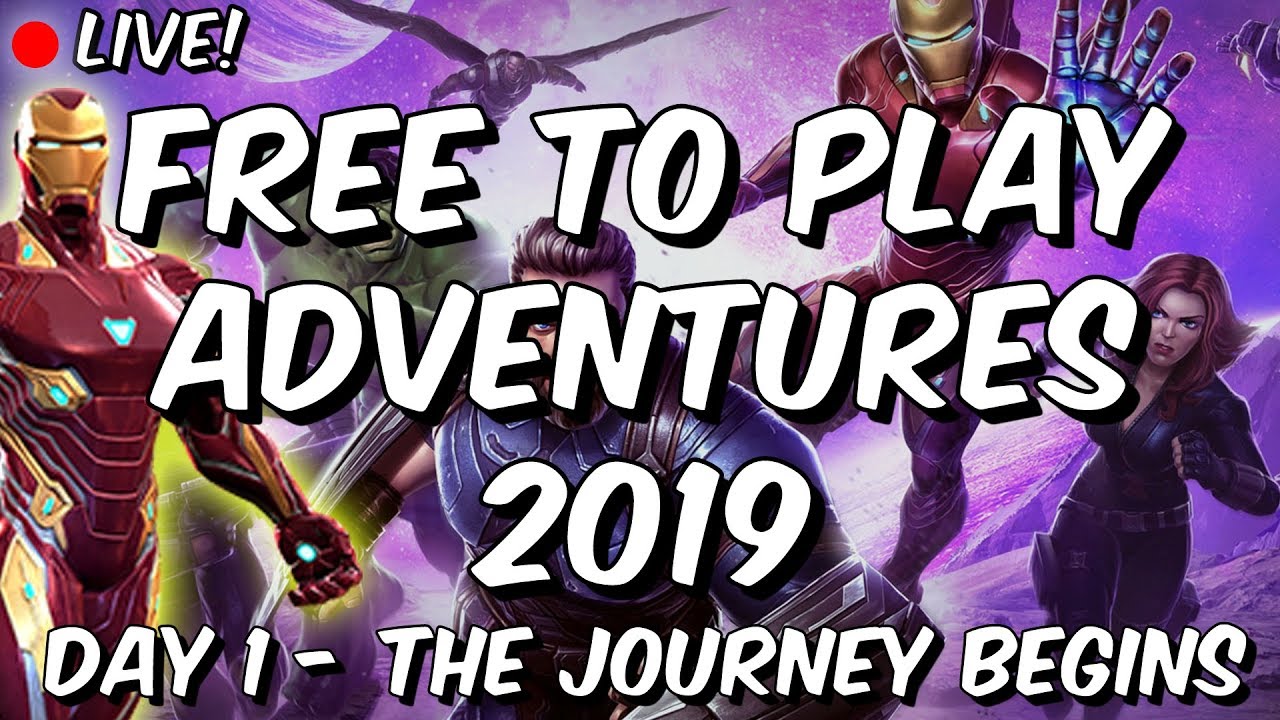 Free To Play Adventures 2019 - Day 1: The Journey Begins! - Marvel Contest of Champions
