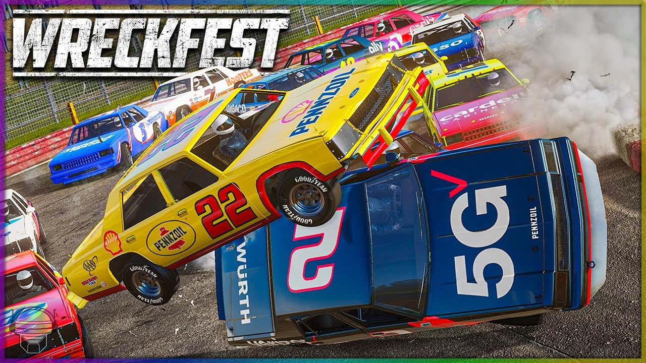 Kingston Mini-Oval CLASH! [+Figure 8] Wreckfest NASCAR Legends
