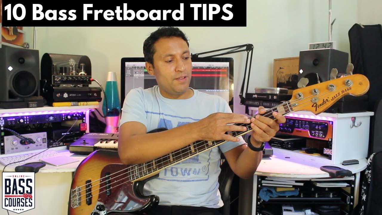 10 Tips To Improve Your Bass Guitar Fretboard Knowledge