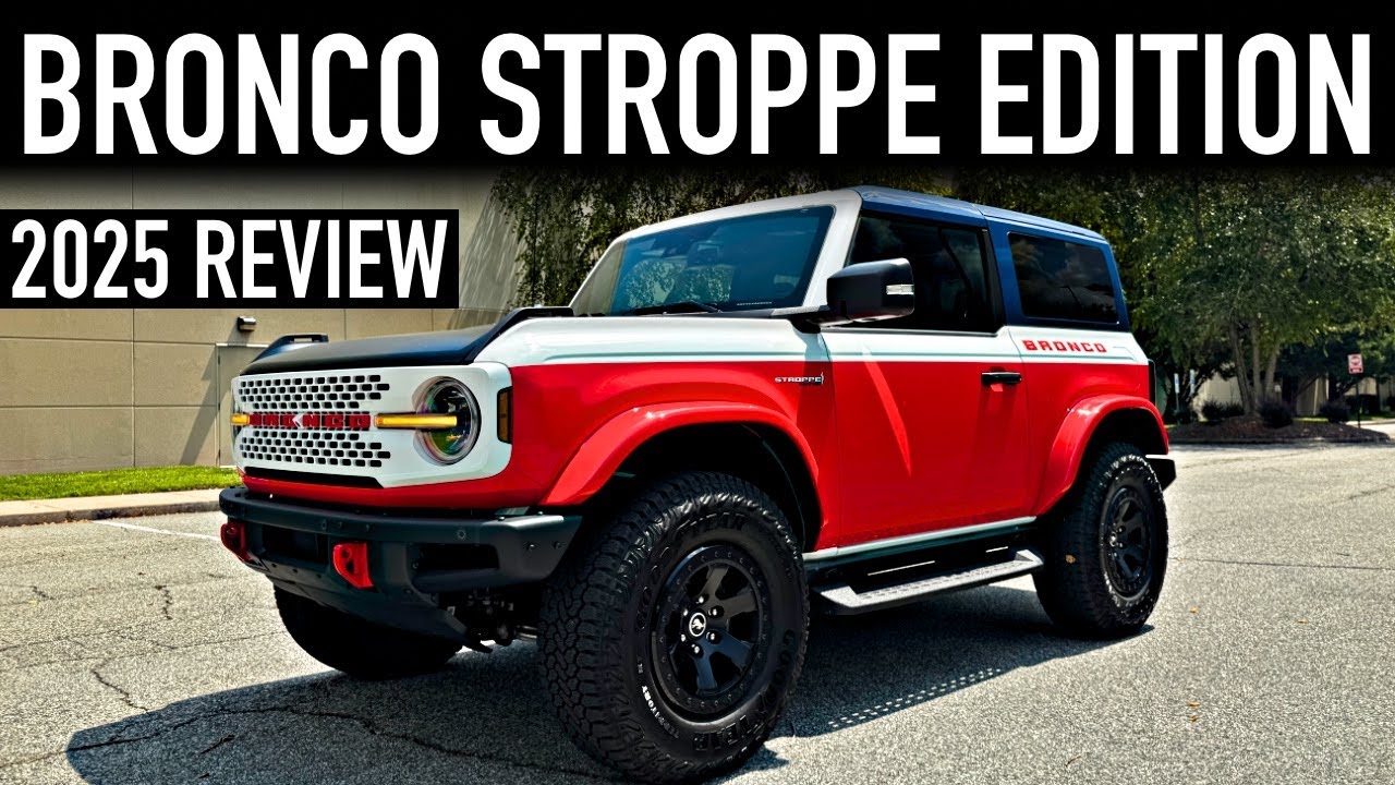 2025 Ford Bronco Stroppe Edition Review.. Retro Love