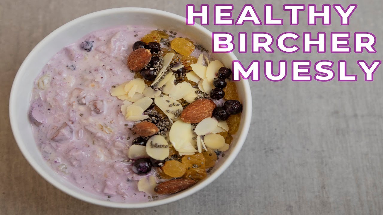 Make Bircher Muesli (aka overnight oats) in just 5 minutes!