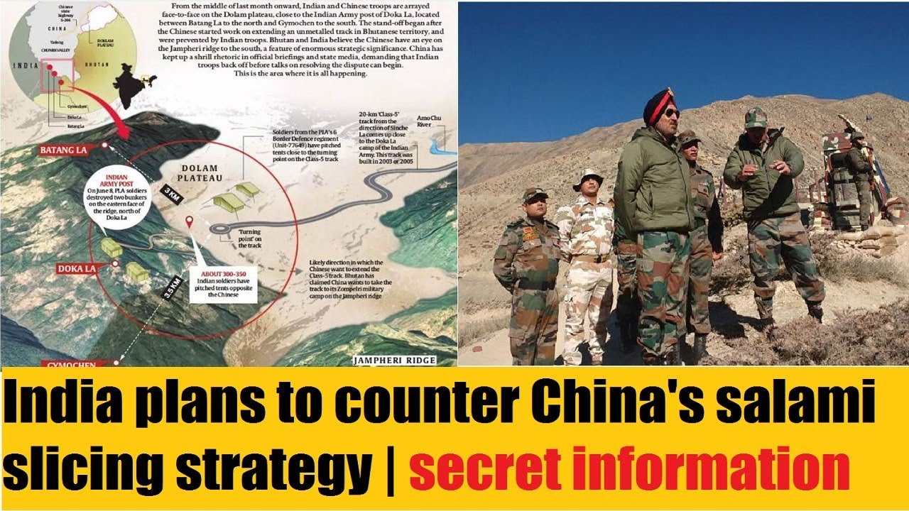 How India plans to counter China's salami slicing strategy