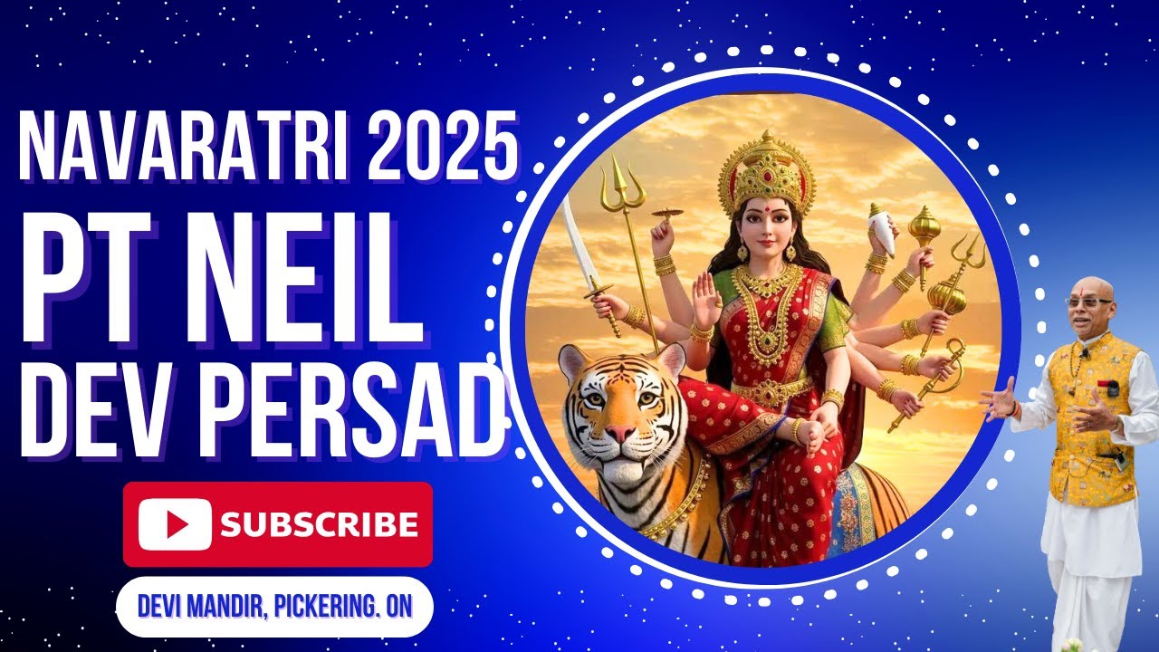 Navaratri Yagya 6th Night Devi Mandir Pickering