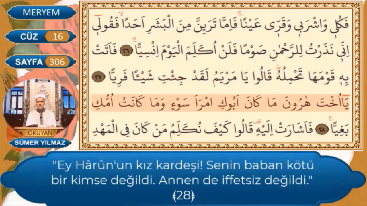 Mukabele 16.Cüz