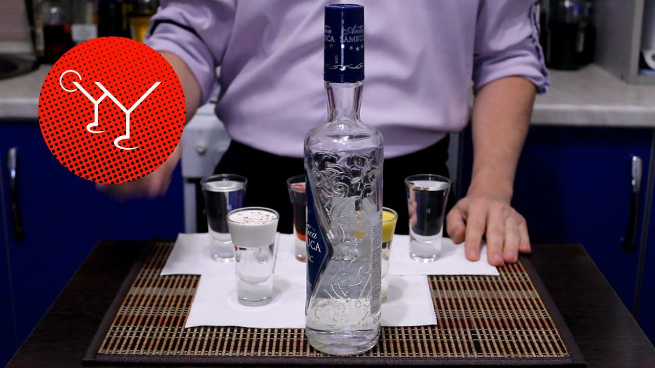 5 возбуждающих шотов с самбукой - алкогольные коктейли в домашних условиях