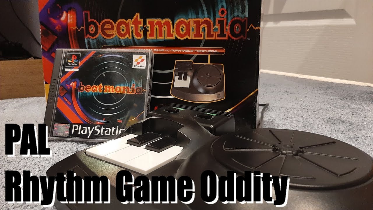 Beatmania's European exclusive PS1 game