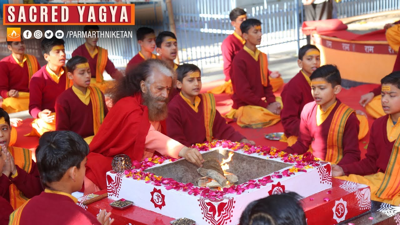 Sacred Morning Yagya LIVE  at Parmarth Niketan Ashram, Rishikesh || 07 Jan 2025 ||