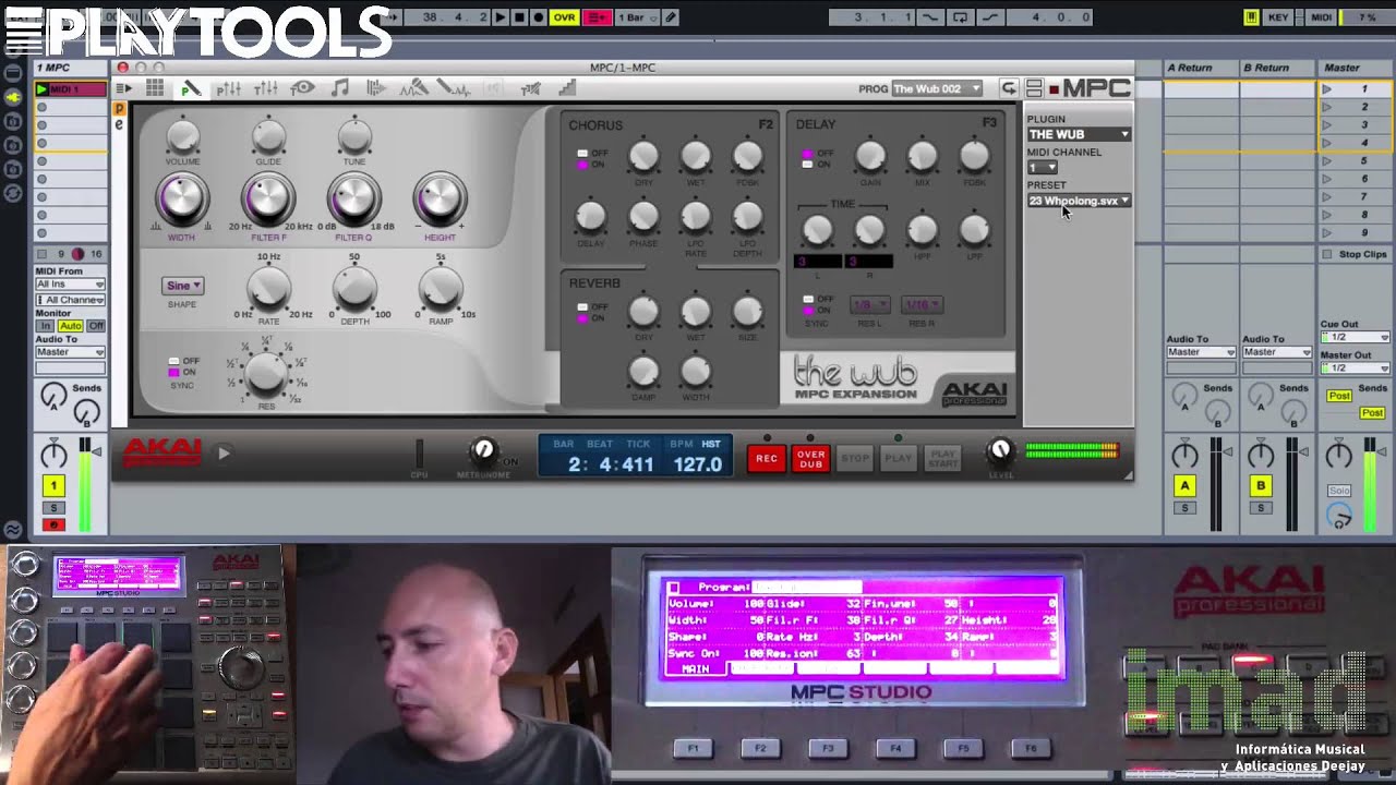 Playtools Akai MPC Studio por Deep Josh, en español (Parte 1)