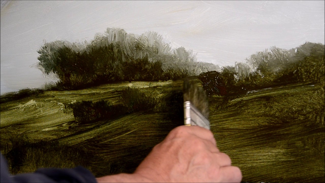 How to paint a landscape in oils - Part 1
