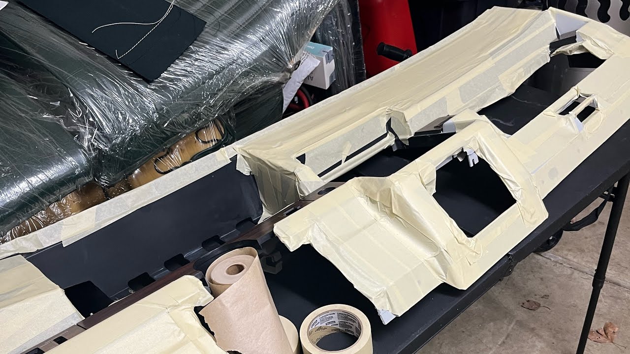 Box Chevy Dash goes in for Hydro Dipping 