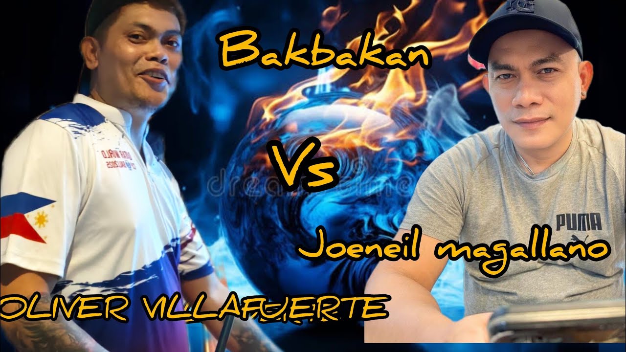 OLIVER VILLAFUERTE VS JOENEIL MAGALLANO 6/9/10 PARTIDA 10 BALLS TAGUM TOURNAMENT