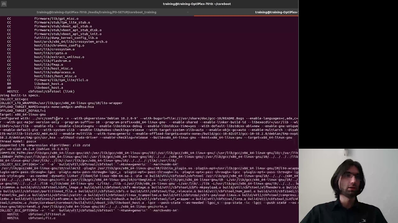 Arch4031 03  coreboot Building 09 Building coreboot for QEMU