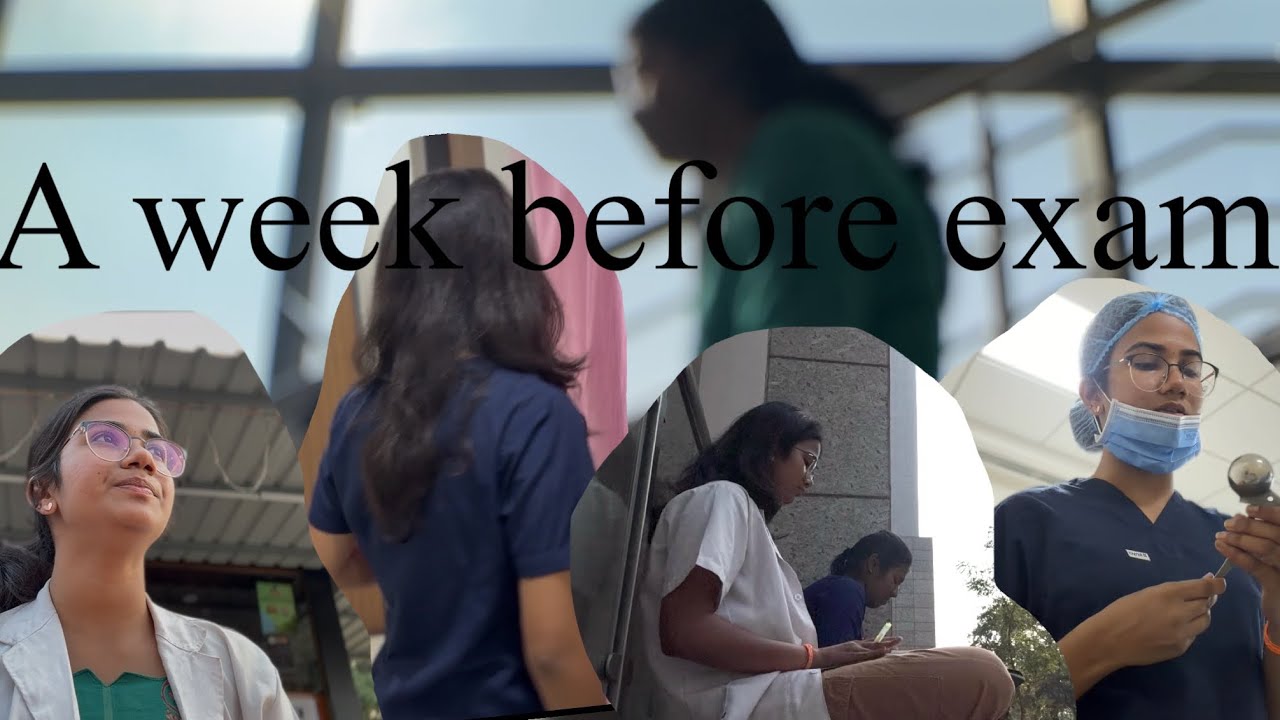 📚 WEEK IN MY LIFE BEFORE EXAMS |AIIMS Mangalagiri| Med Student Vlog | Study + Fun + Chaos 🤍