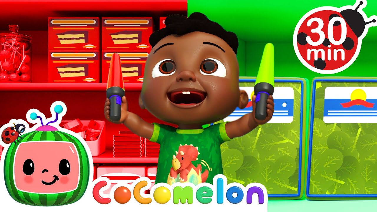 Red Light Green Light | Cody and Friends! Sing with CoComelon