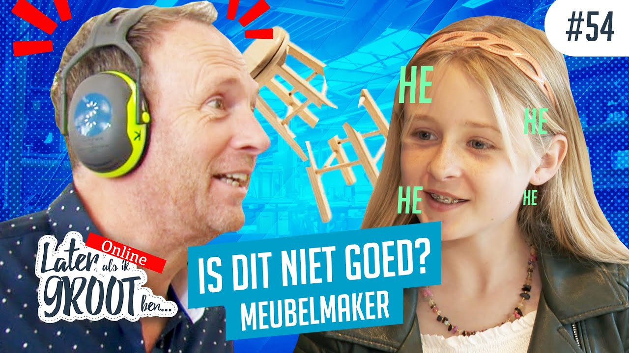 HOE word je MEUBELMAKER? | De droombaan van ISIS (11) | Later als ik Groot ben