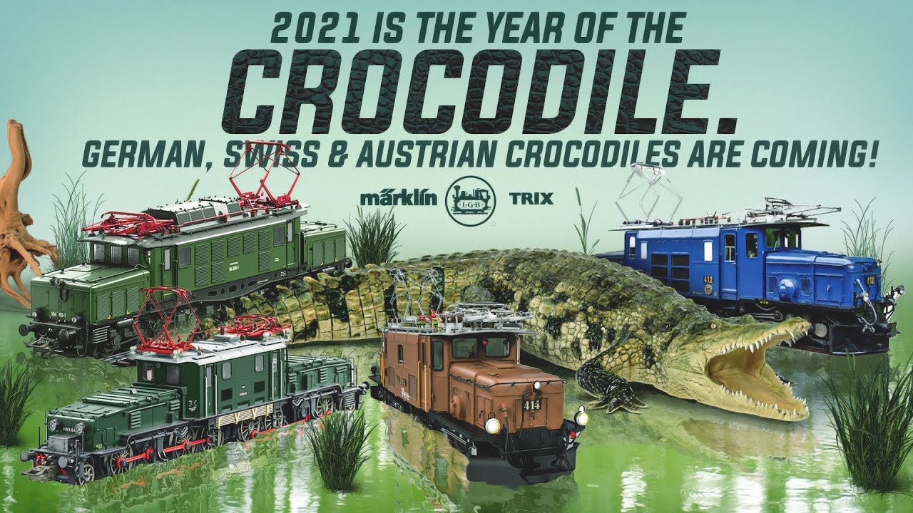 New German, Swiss & Austrian Crocodiles Locomotives