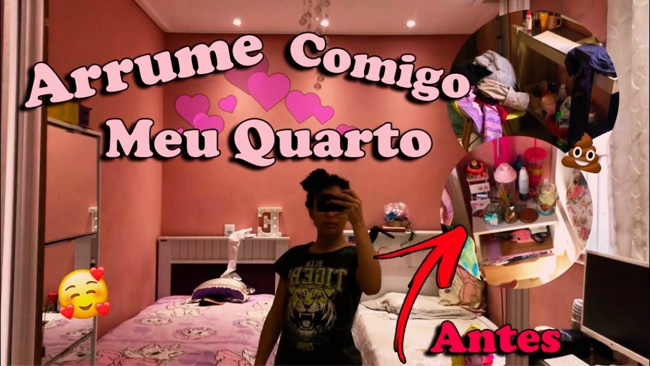 MEU QUARTO | ARRUME COMIGO * Faxina Realzona *