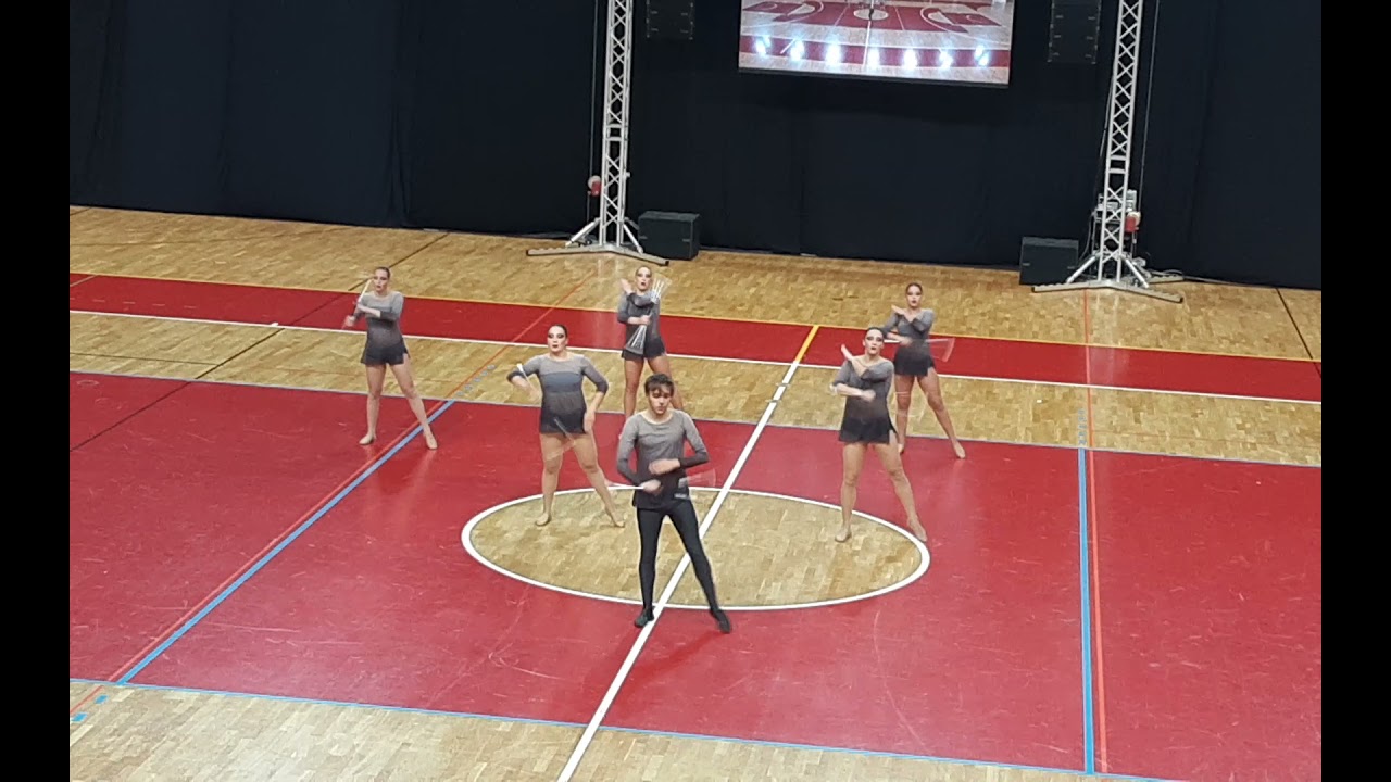 NBTA Europe Twirling Champoinships 2021 - Porec - DANCE TWIRL Senior -Team ITALY