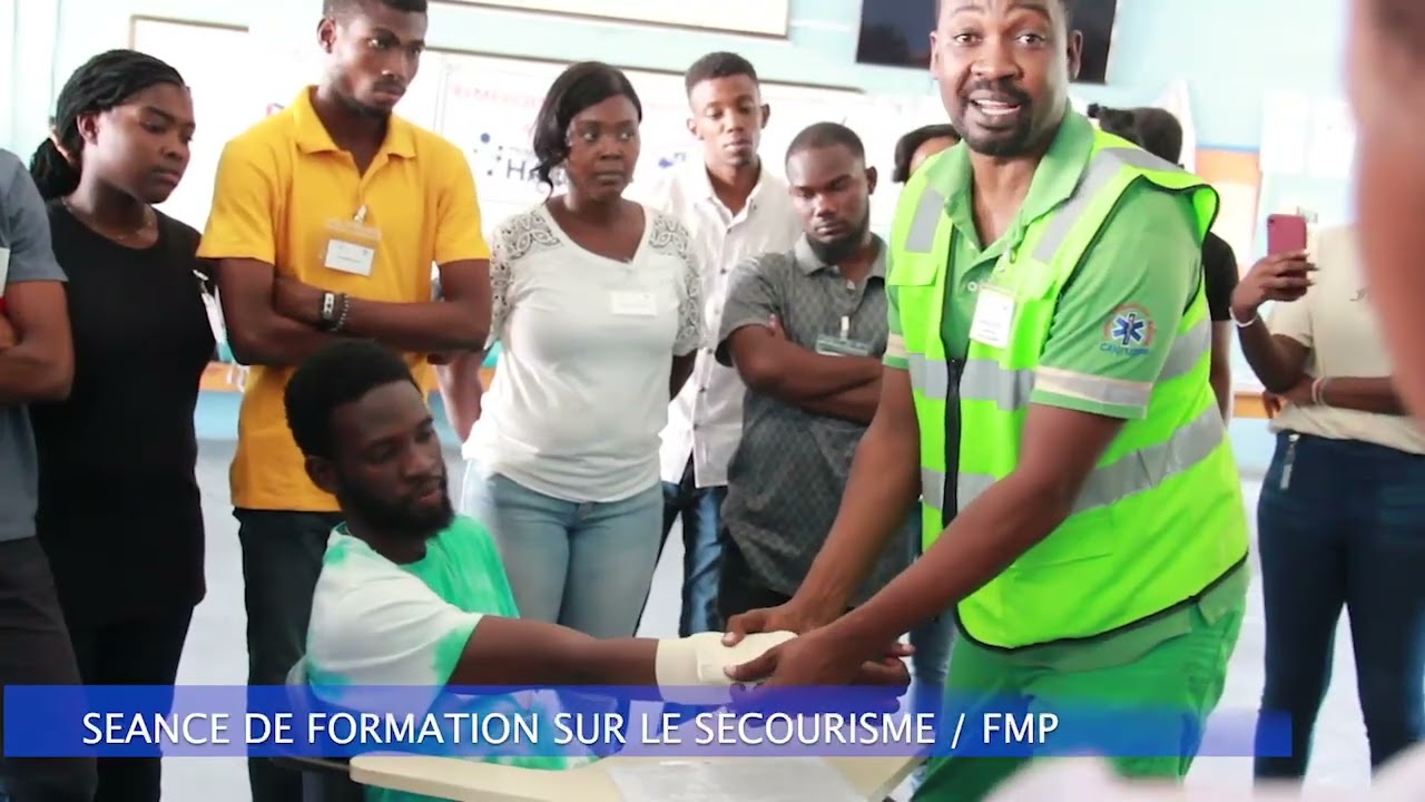 DEUXIÈME JOURNÉE DE FORMATION EN SECOURISME A LA FMP