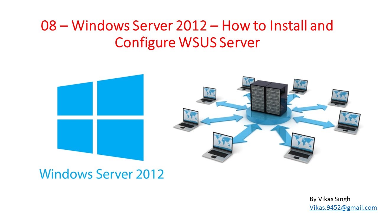 08 &ndash; Windows Server 2012 &ndash; Как установить и настроить сервер WSUS