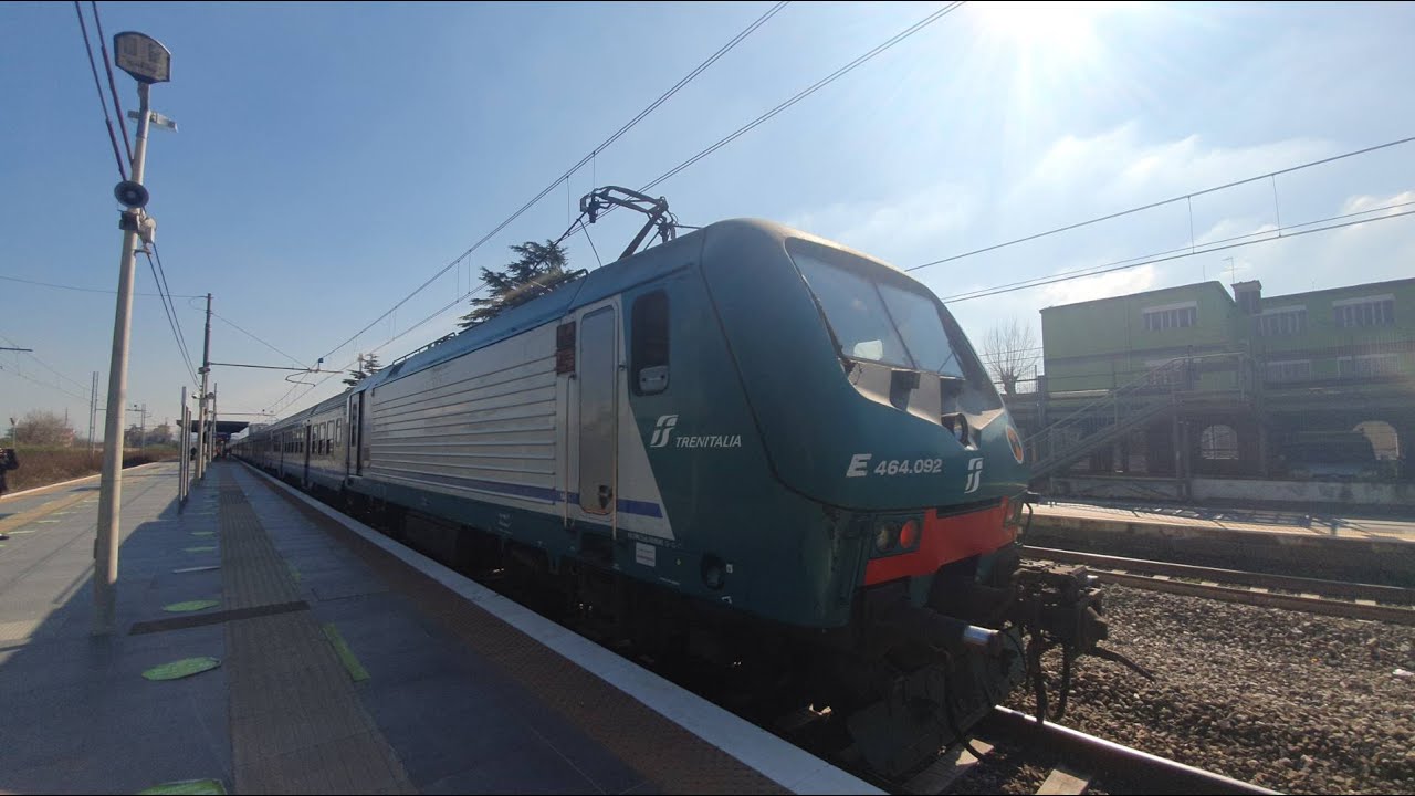 Treni ordinari, deviati e corse prova in arrivo, transito e partenza a Casoria-Afragola