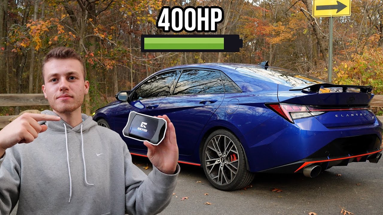 Я настроил свою сильно модифицированную Elantra N