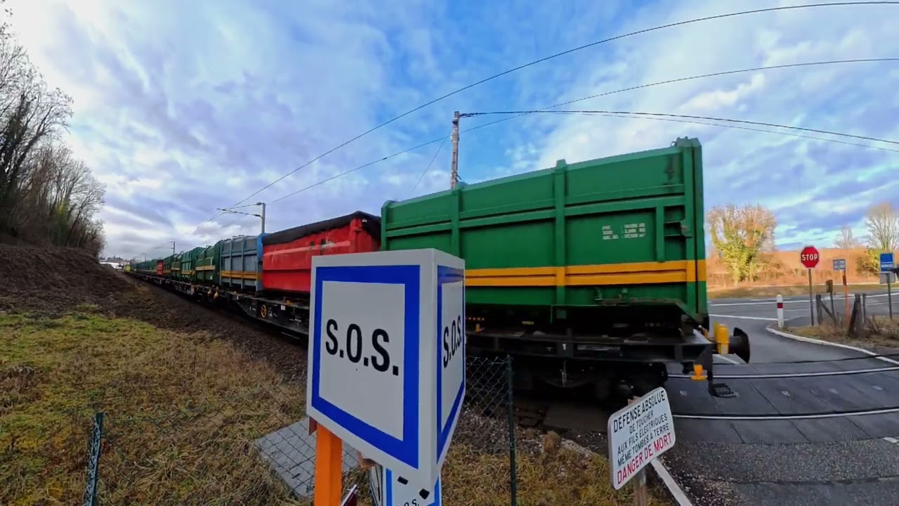 Trains des déchets Sivalor  Locomotive G1206