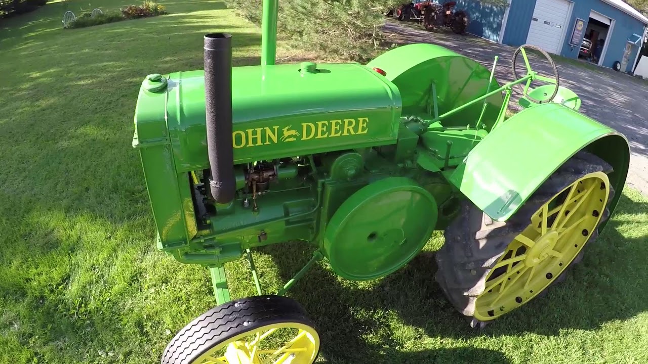 Lets Go for a Ride on the 1935 John Deere Model D