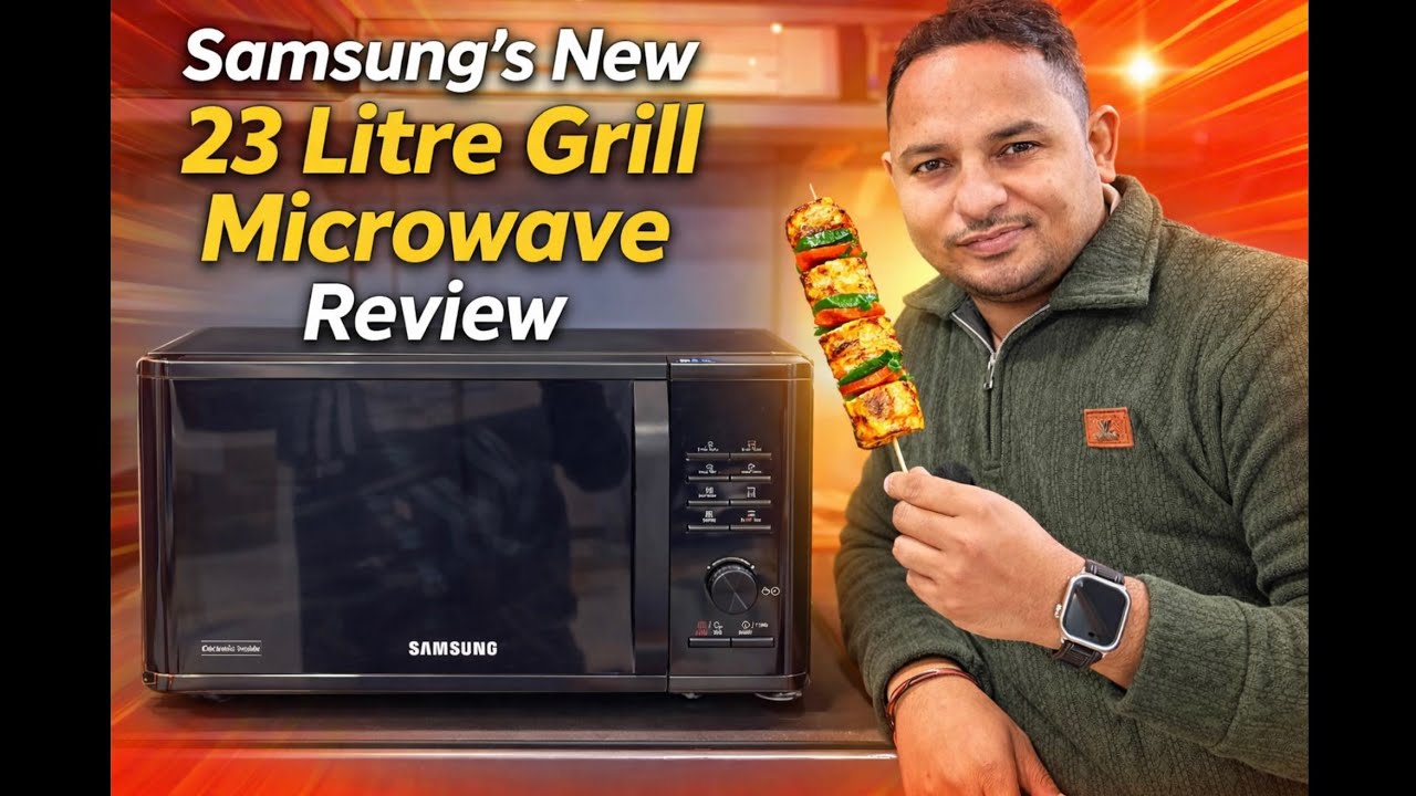 Samsung 23L Grill Microwave Oven 🔥 Full Demo & Honest Review | Worth Buying ?