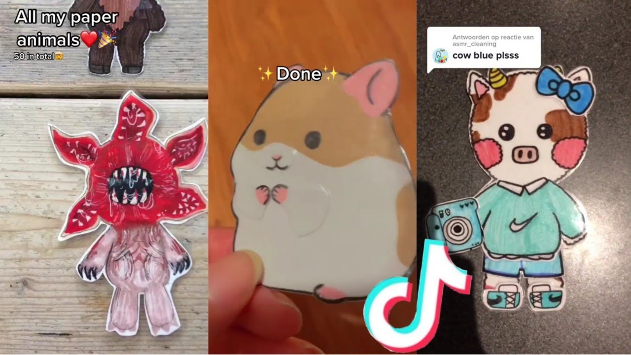 Paper Animals 💎 DIY TikTok Compilation #21