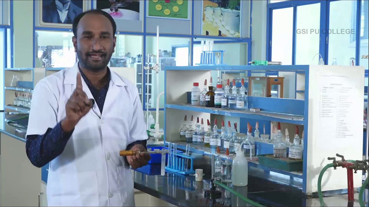 CHEMISTRY | II PUC | LABORATORY | SALT ANALYSIS - SALT 1 - CALCUIM CARBONATE | EXP 03
