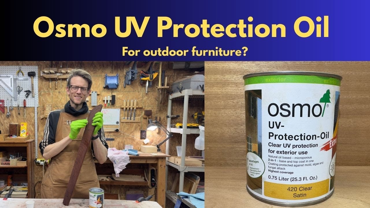 Масло Osmo UV Protection Oil... Для садовой мебели? Подходит ли оно вам?