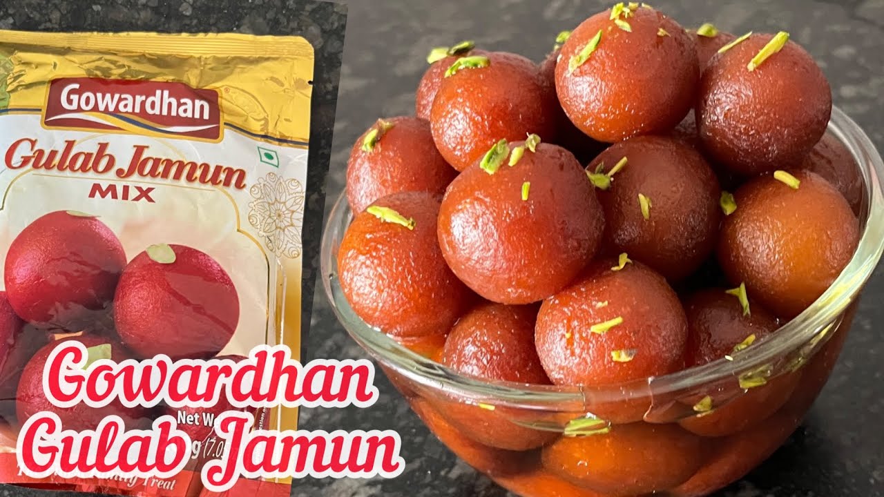 Gowardhan Gulab Jamun Mix | Gowardhan Gulab Jamun Mix Recipe