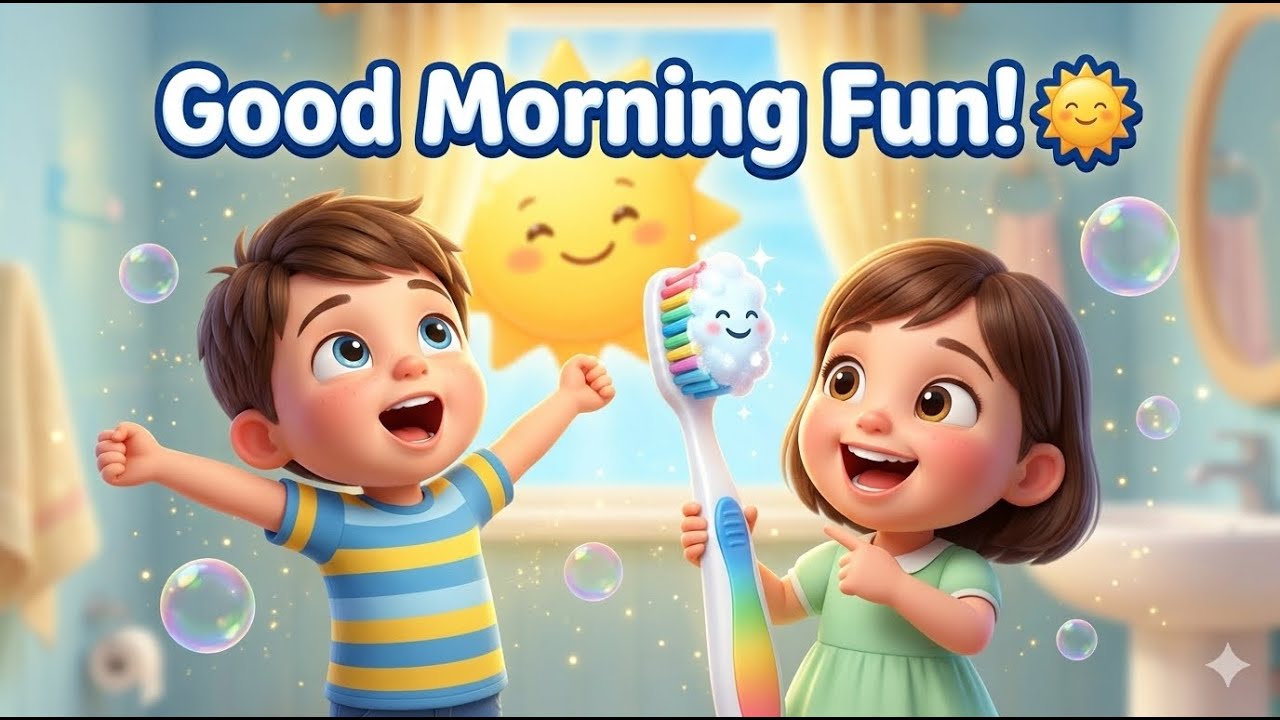 Complete Healthy Routine 🌞 | Morning Routine Song for Kids | Healthy Habits