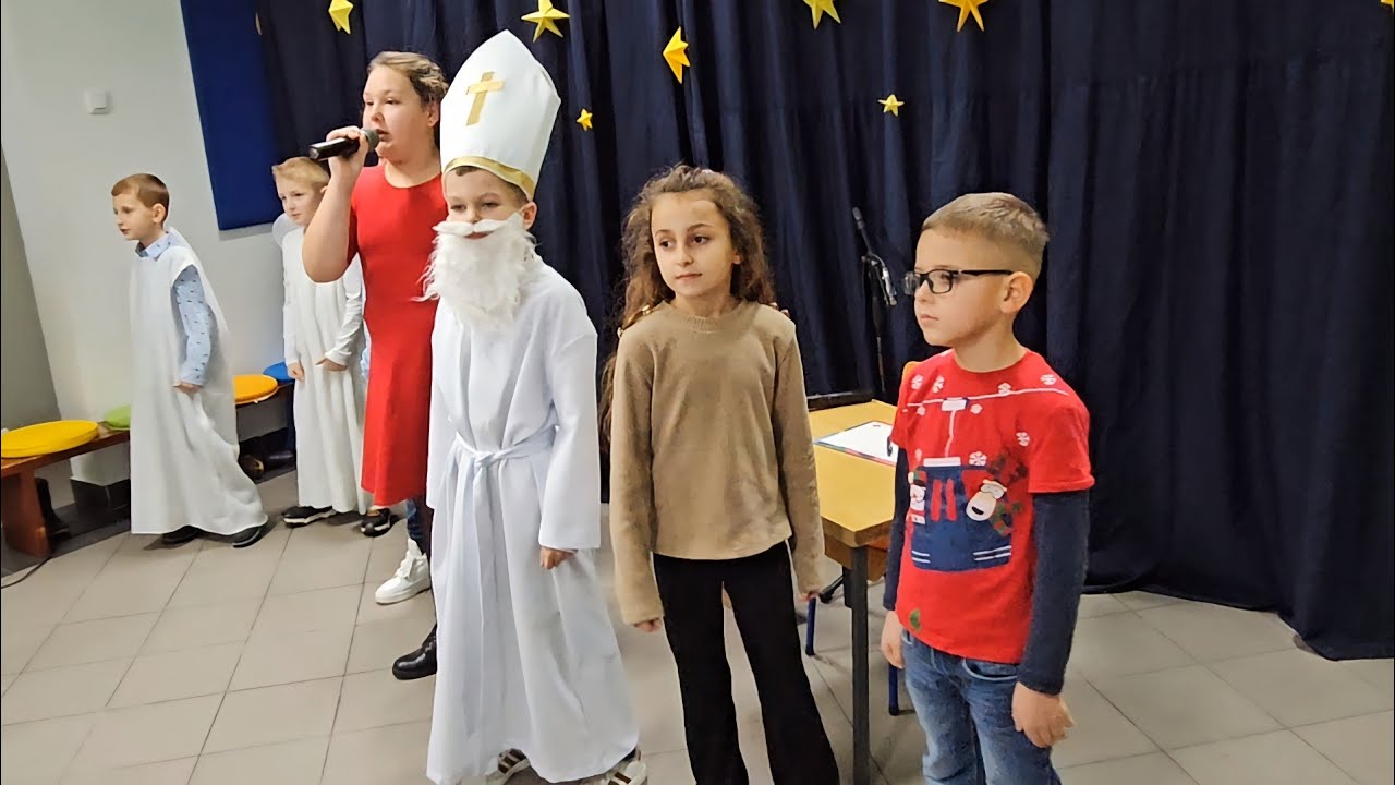 Sveti Nikola i Krampus posjetili su Područnu školu u Novoj Jošavi, 6.12. 2023.
