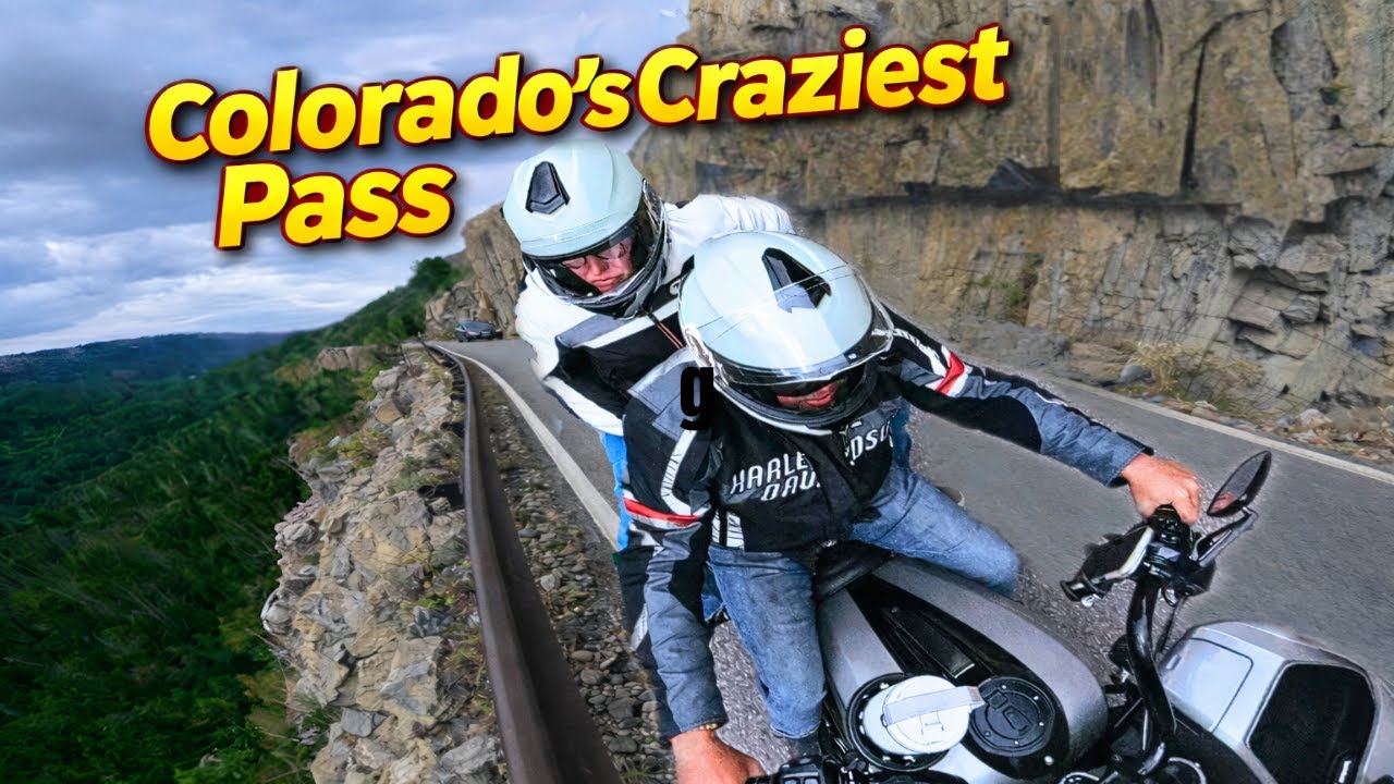 We Rode Colorado's Most Dangerous Pass on a Harley | Independence Pass POV