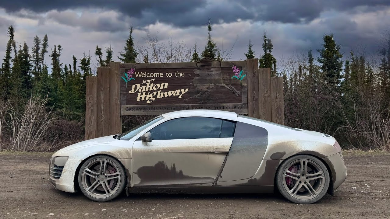 The Dalton Highway: Pushing my R8 to its Limits - Pt. 2 Arctic Circle