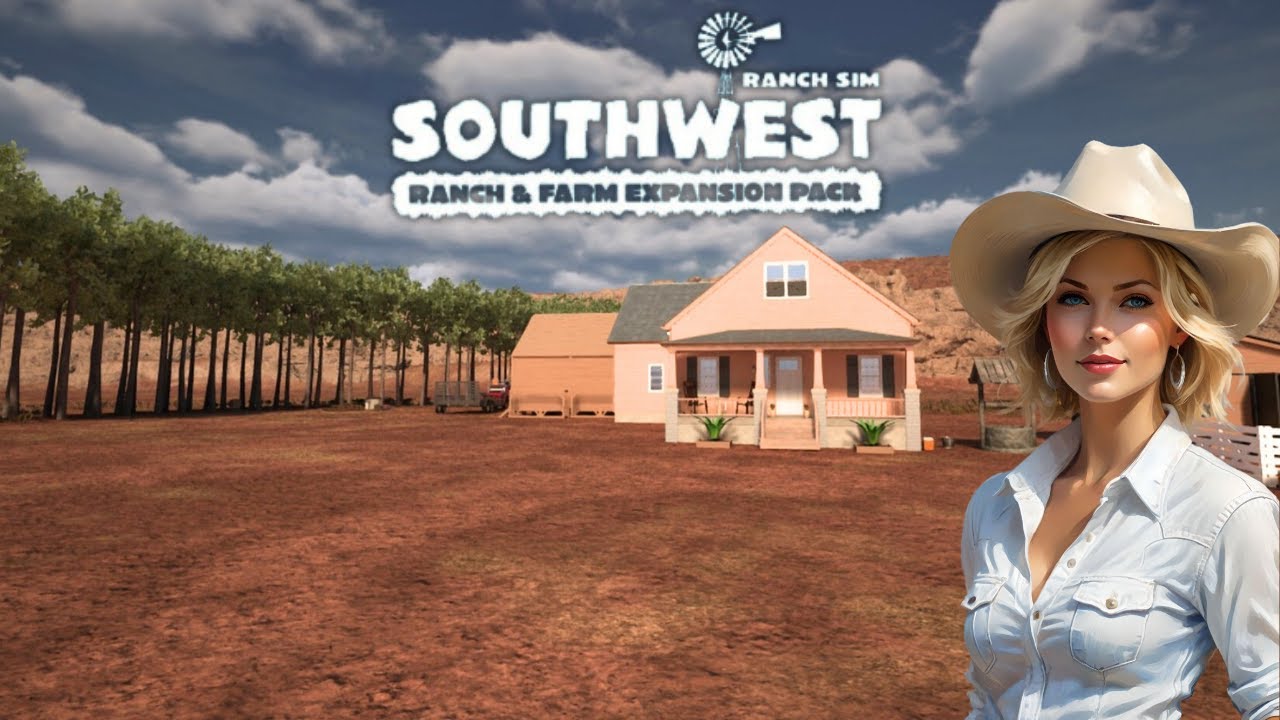 Ranch Simulator | Southwest DLC | S1 | EP9 | We did some stuff and, looked for bees!