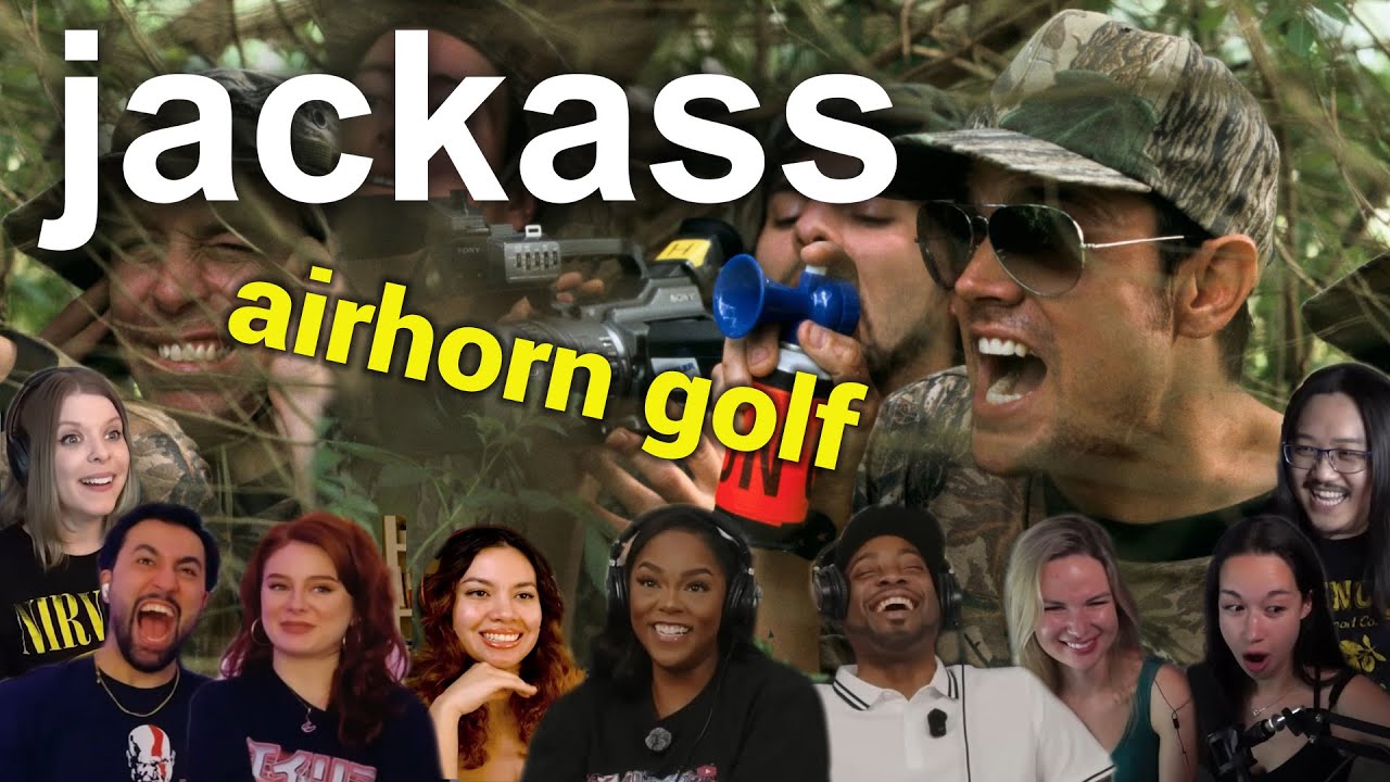 *Airhorn Golf* 📢⛳ REACTION MASHUP | Jackass: The Movie (2002)