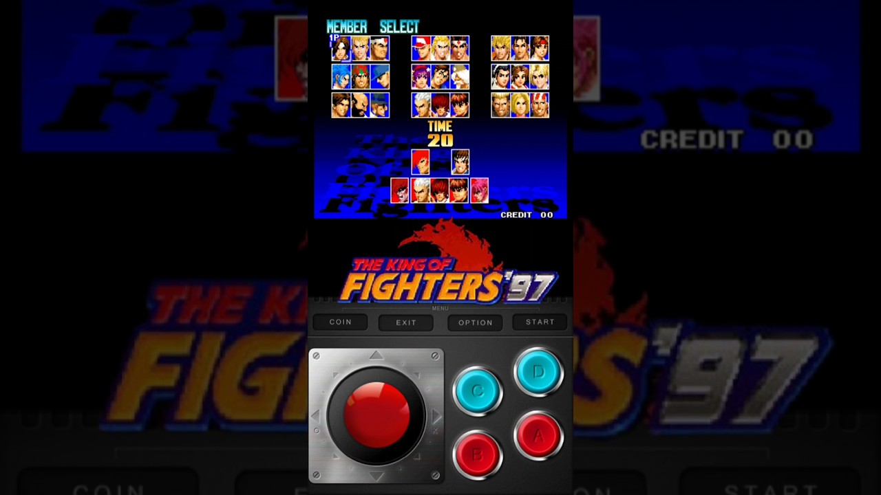 Kof 97 - Habilitando os personagens secretos - Iori, Leona, Yashiro, Shermie e Chris Orochi