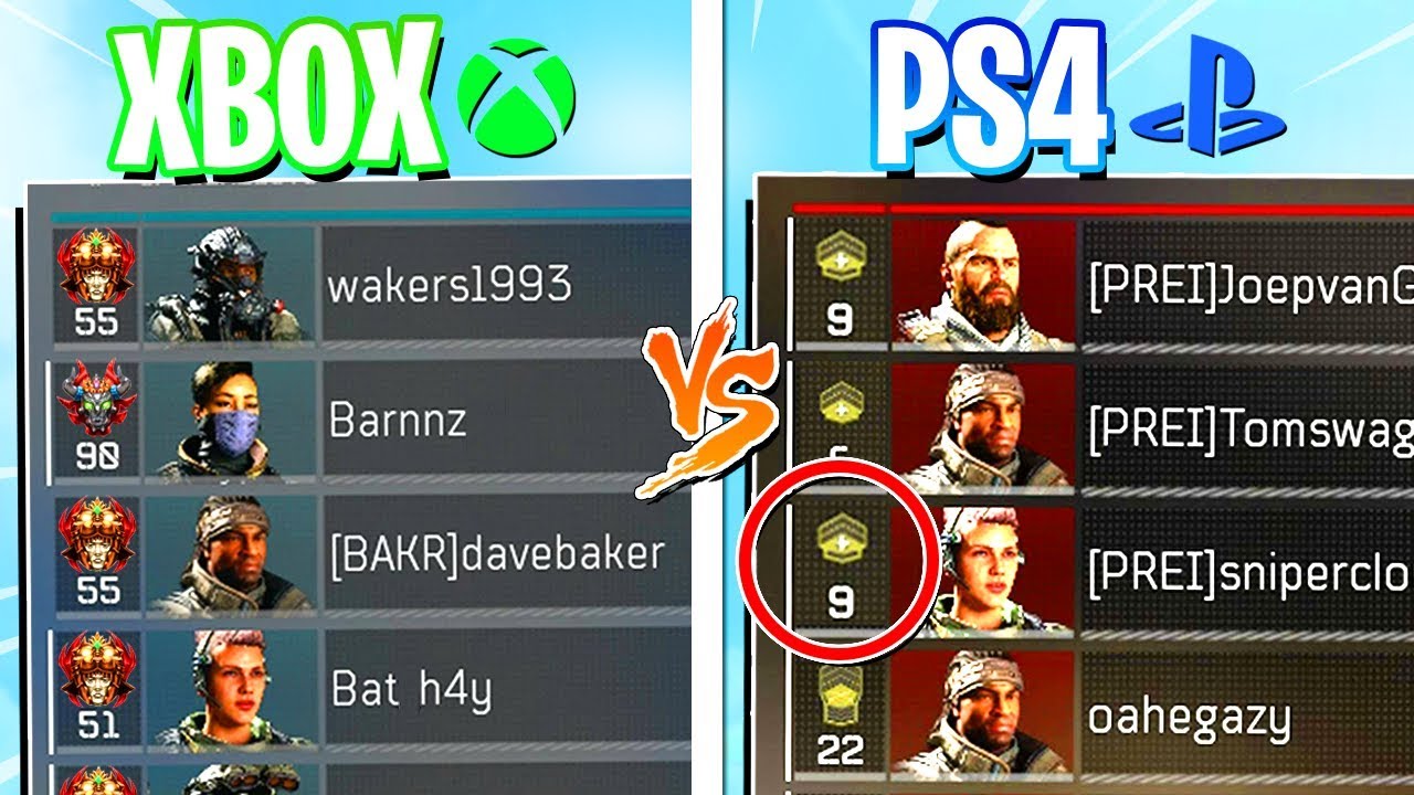 XBOX Players Vs PS4 Players! (PROOF) - Black Ops 4 BEST Lobbies